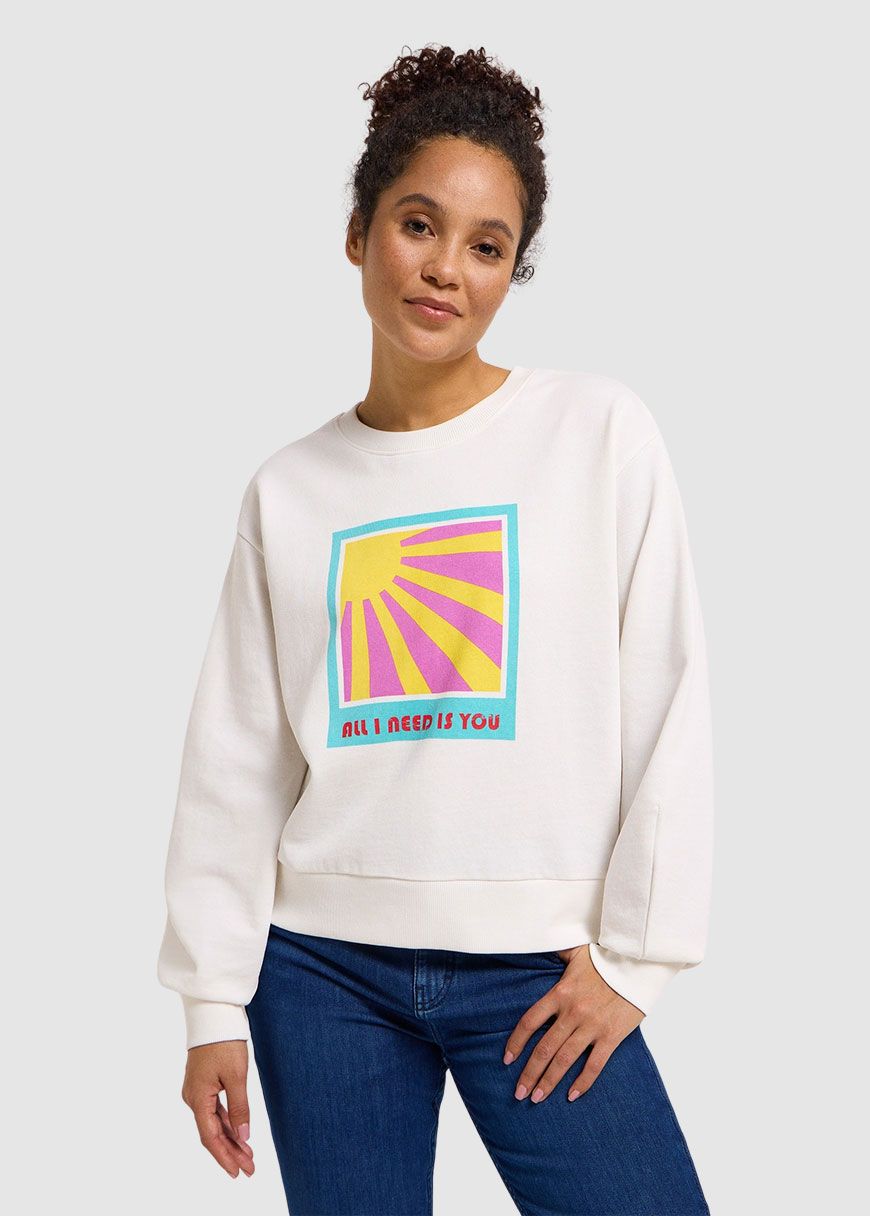 Statement Sweatshirt Sun Statement Sweatshirt Sun