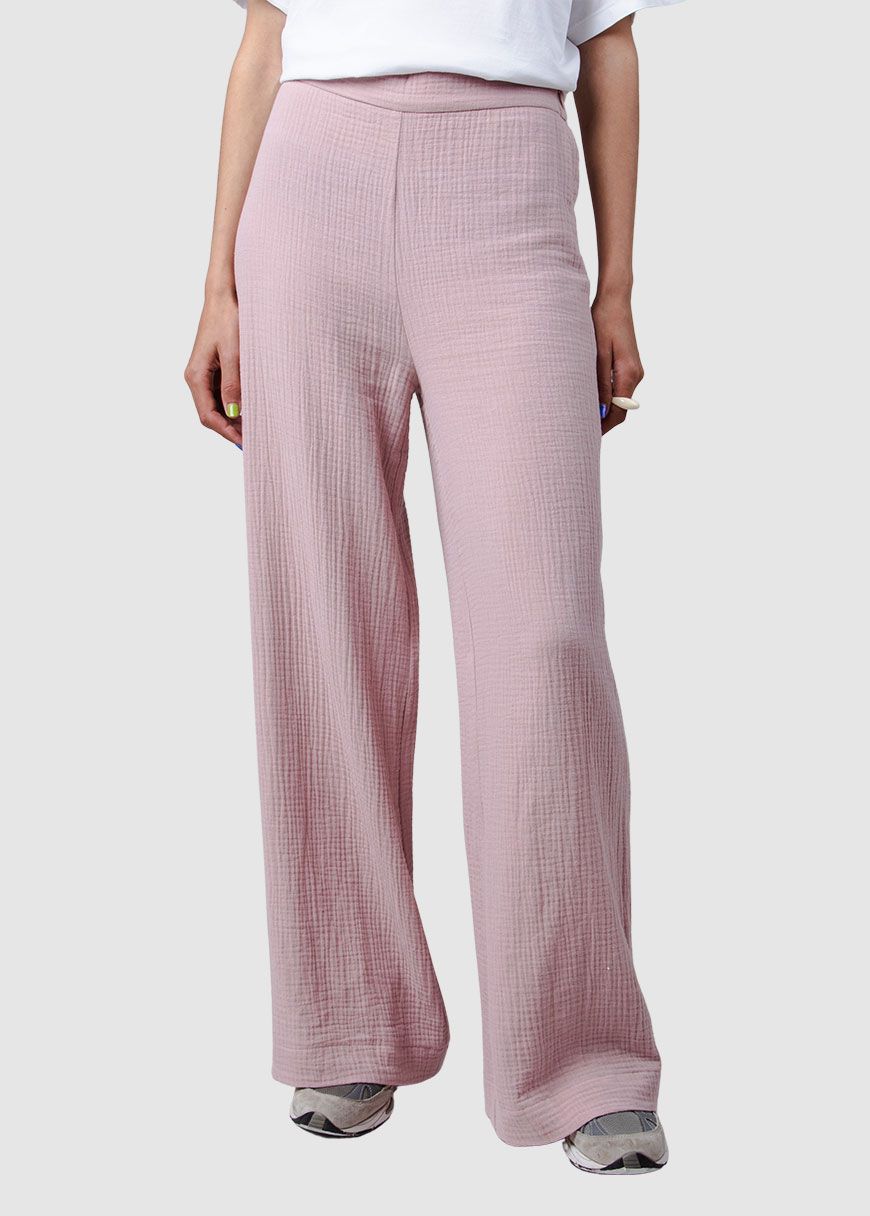 Bubble Wide Leg Pants