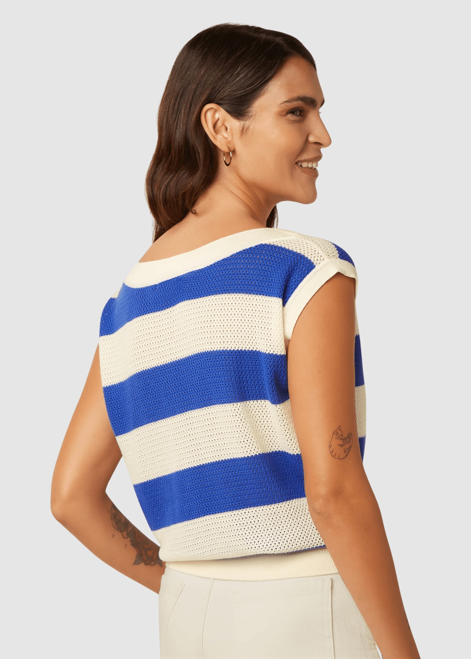Eva Knit Top Capella Amparo Blue