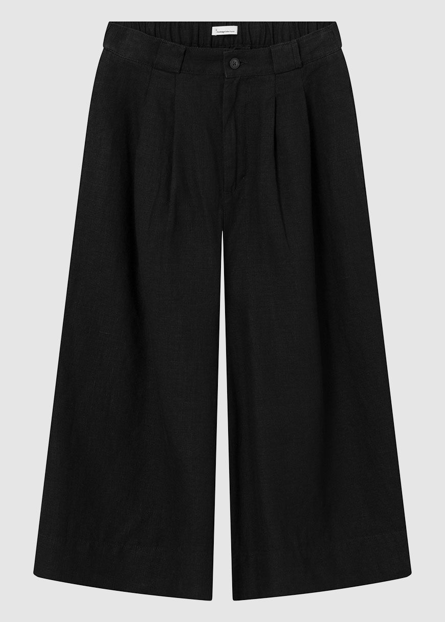 Natural Linen Baggy Shorts