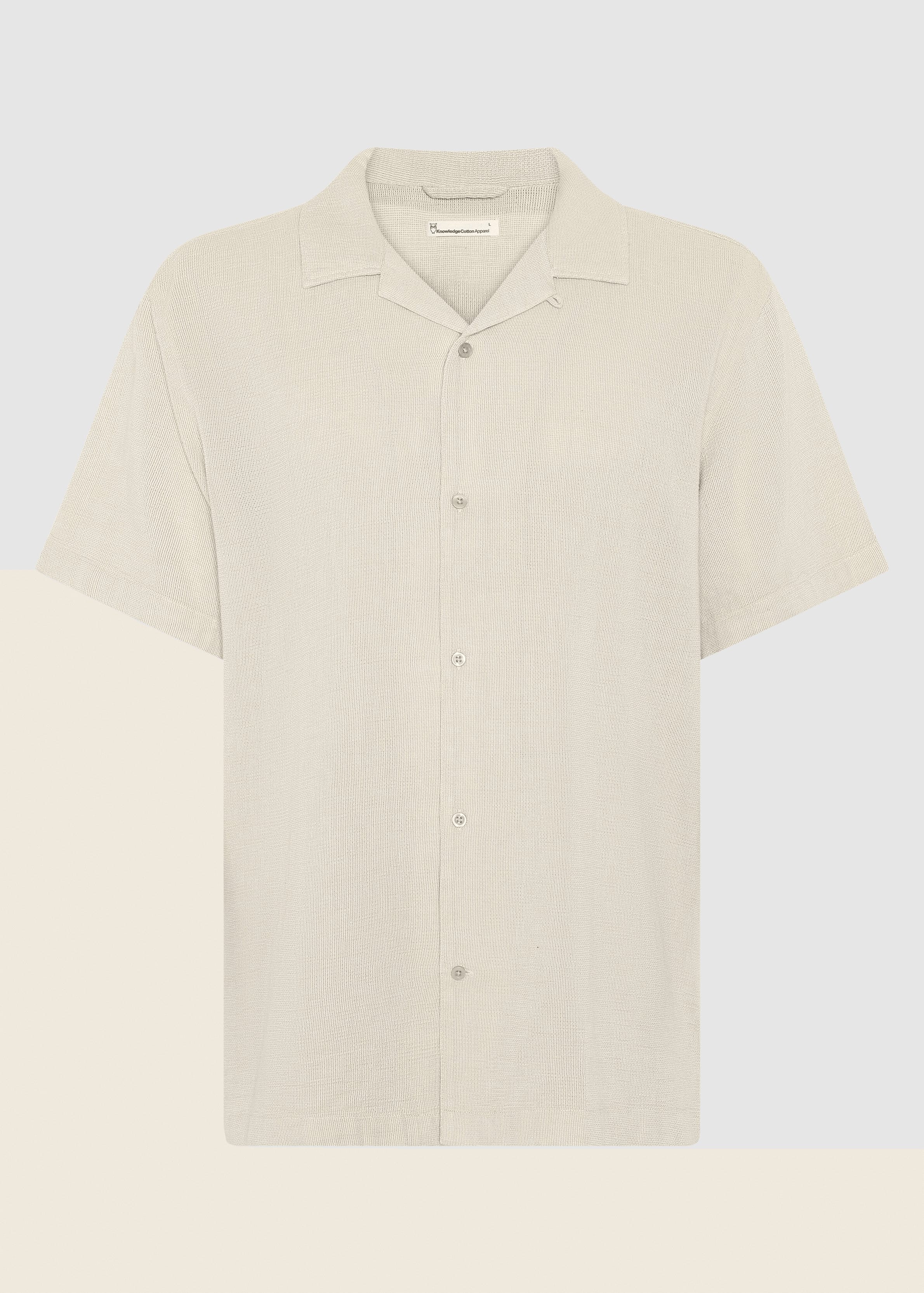 Relaxed Short Sleeve Shirt Twill