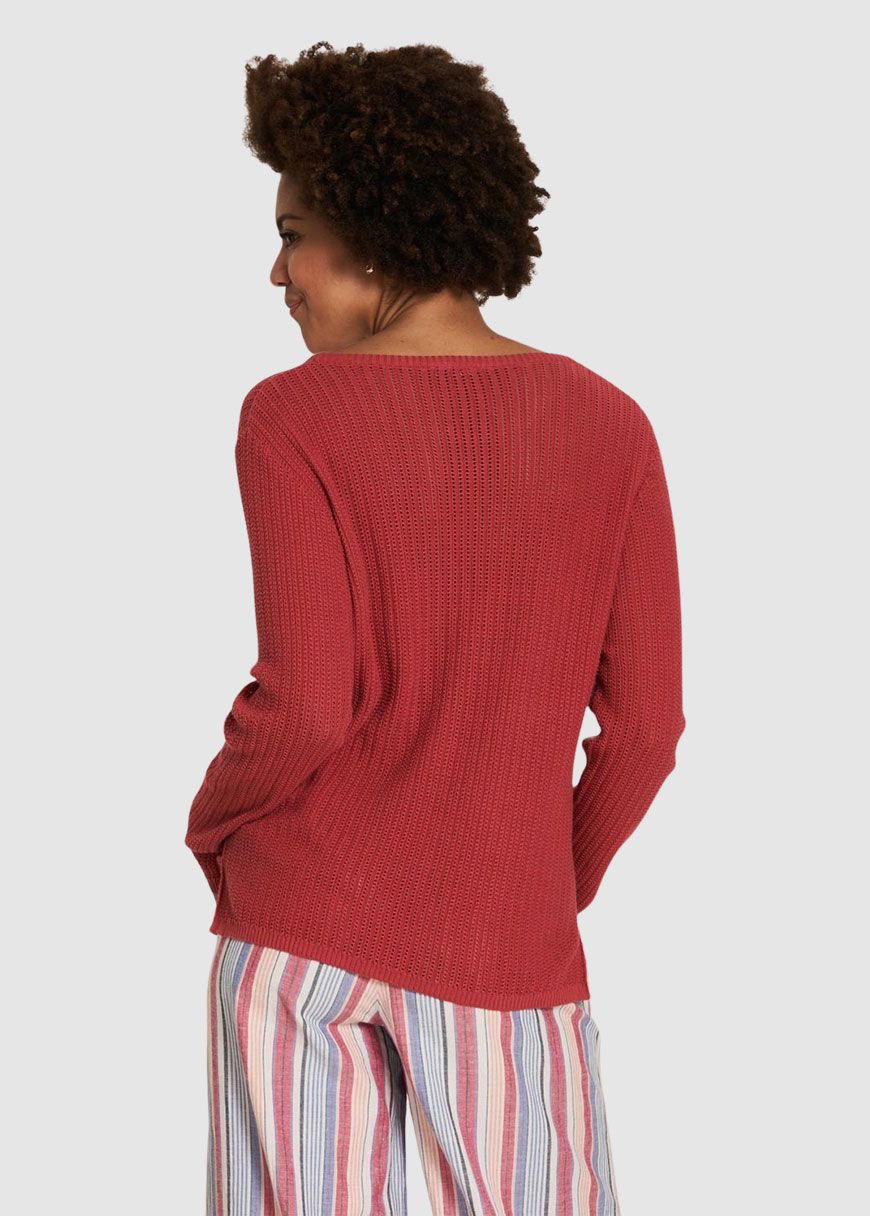Lockerer Strickpullover Lockerer Strickpullover