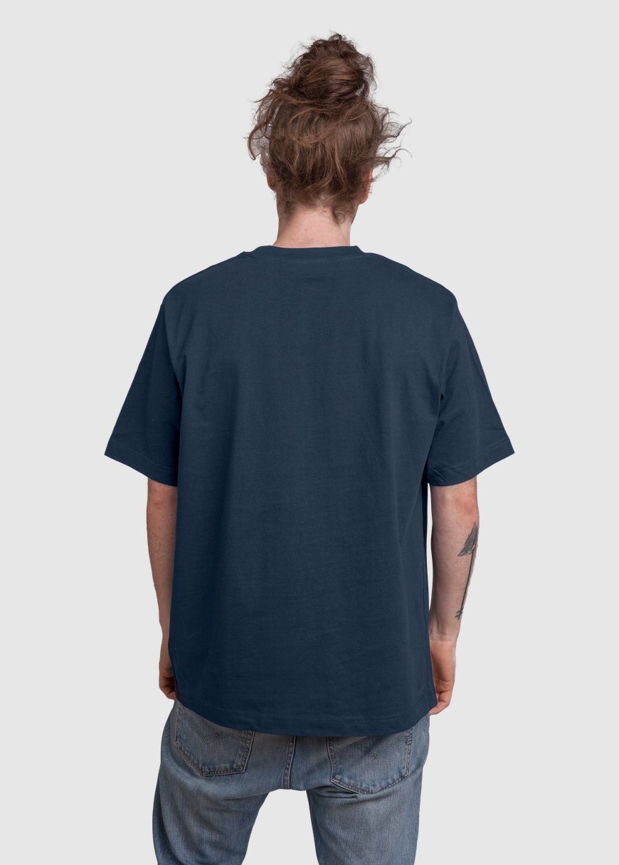 T-Shirt Heavy Weight Man French Navy