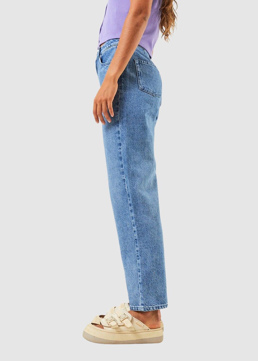 Shelby Hemp Denim Wide Leg Jean Long