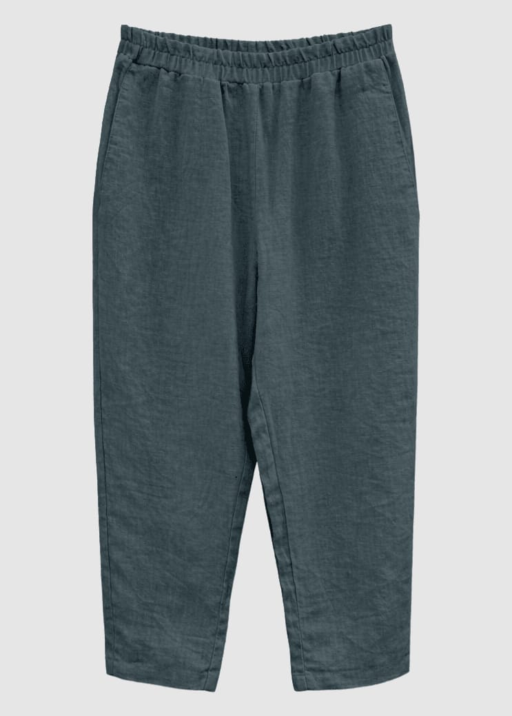 Straight Leg Linen Pants Bottle