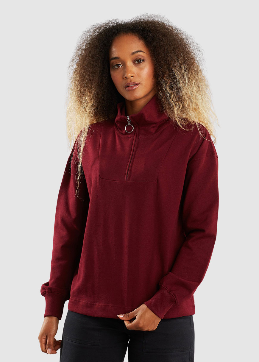 Halfzip Sweatshirt Mariestad Halfzip Sweatshirt Mariestad