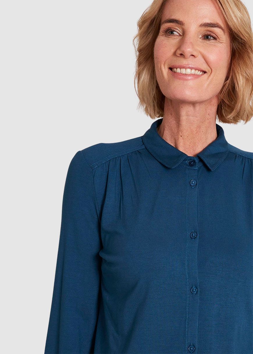 Lockere EcoVero Bluse Lockere EcoVero Bluse