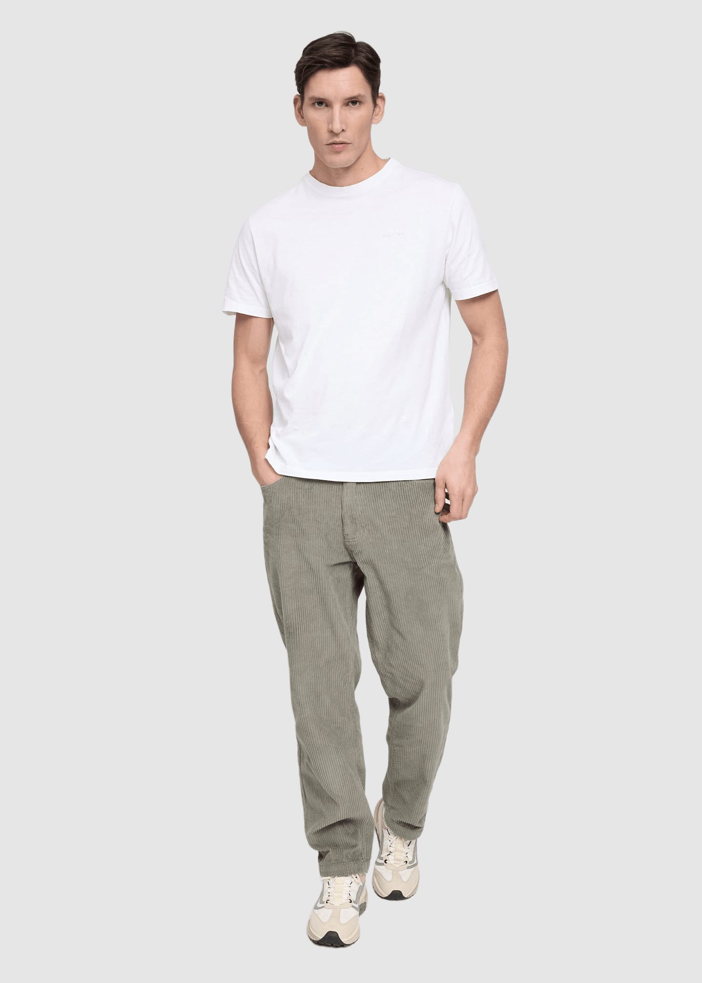 Corduroy 5 Pocket Pants Light Bottle