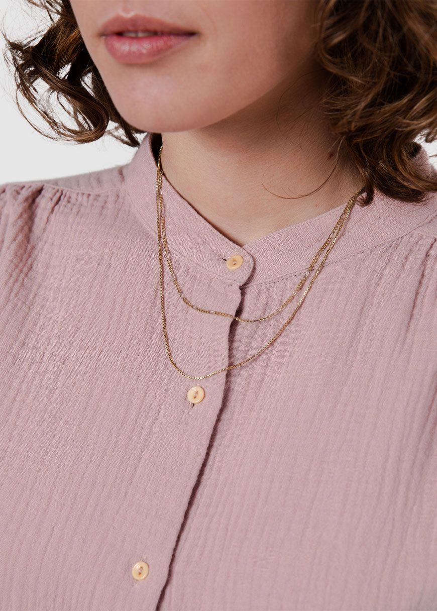 Bubble Mao Regular Blouse Bubble Mao Regular Blouse