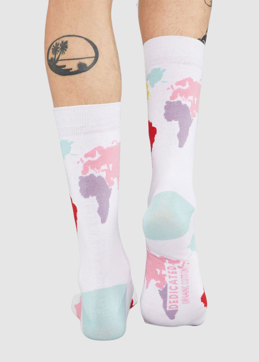 Socks Sigtuna World Map Socks Sigtuna World Map