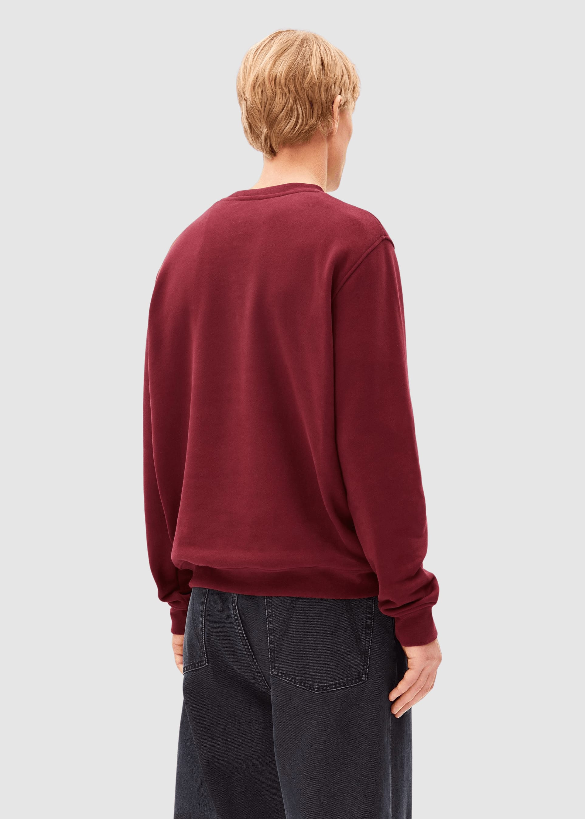 Baaro Fleece Sweatshirt Velvet Red