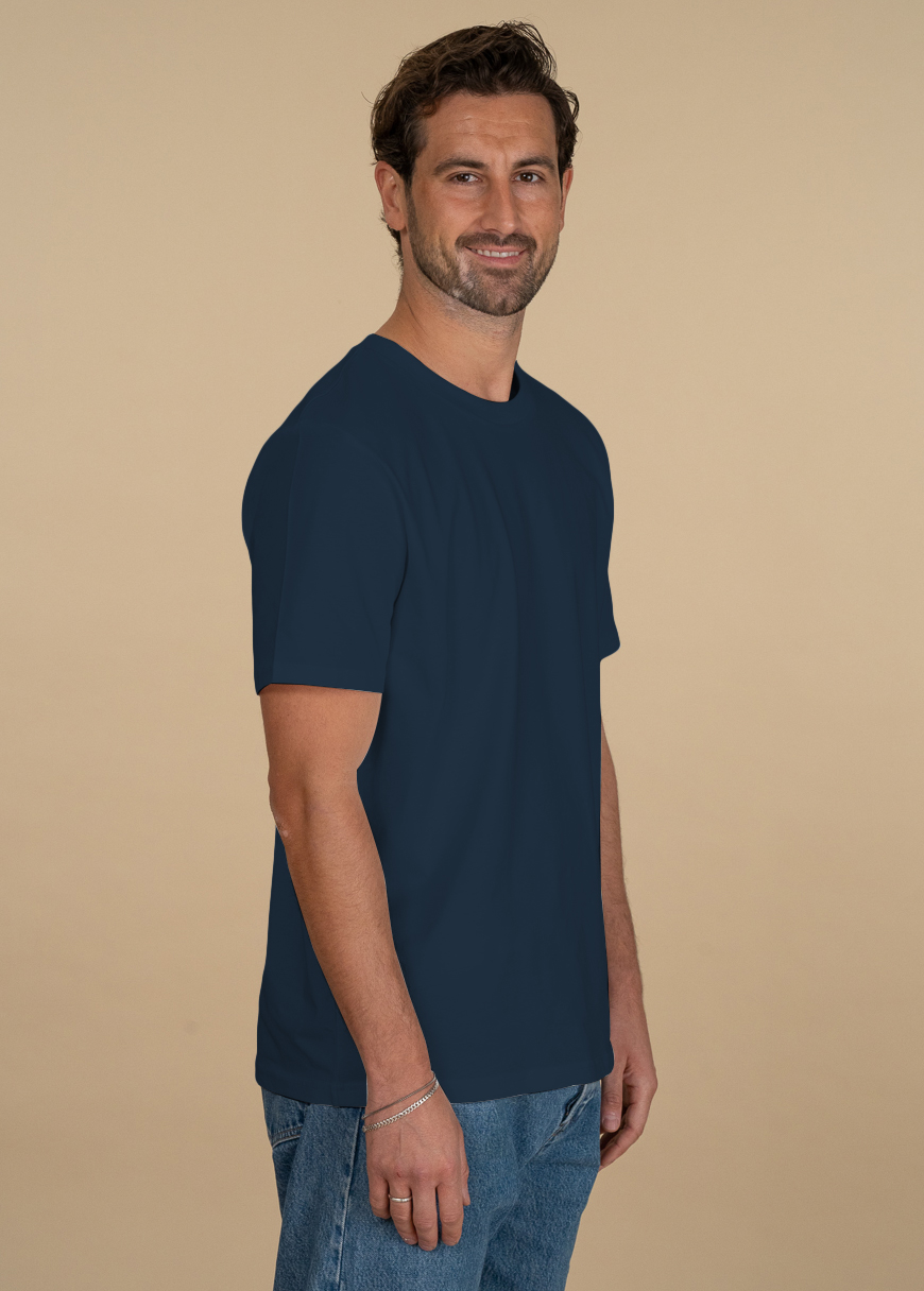 Classic T-Shirt Man 3er Pack French Navy