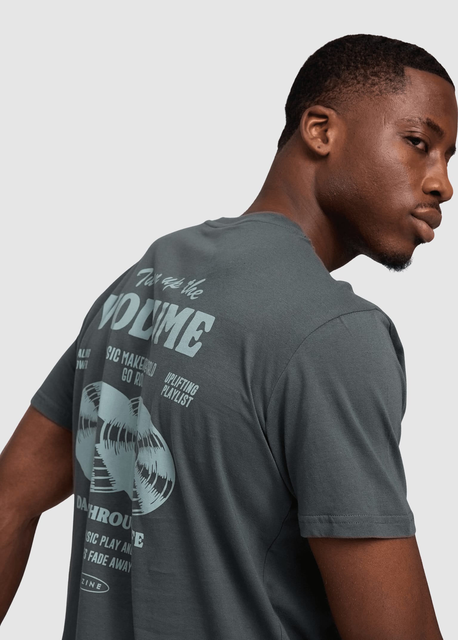 Back Print T-Shirt Bottle Records