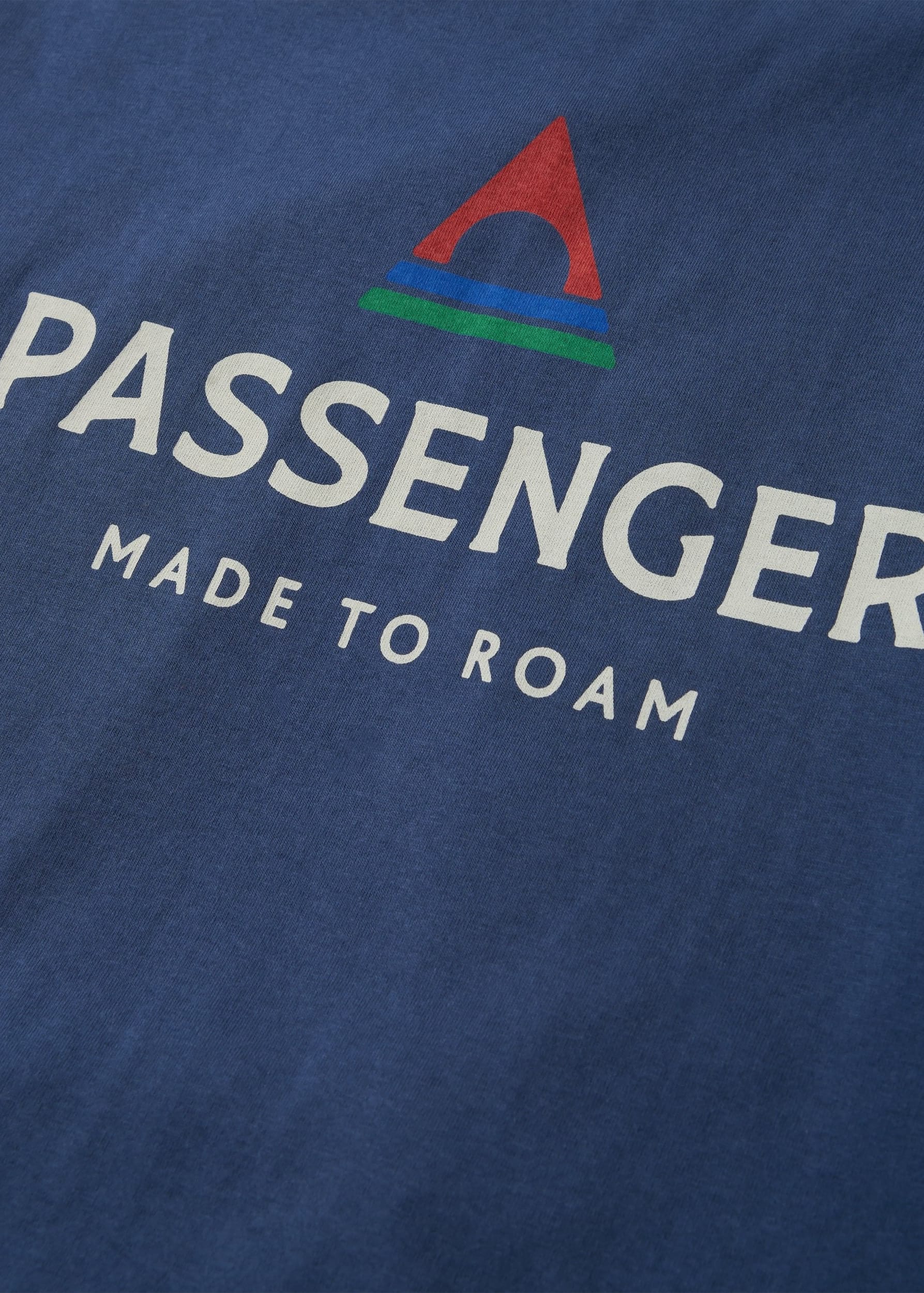 Passenger Recycled Cotton T-Shirt Rich Navy