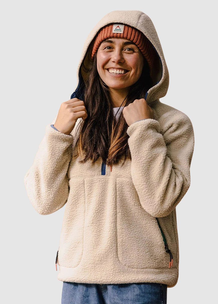 Maine 2.0 1/2 Zip Recycled Sherpa Fleece