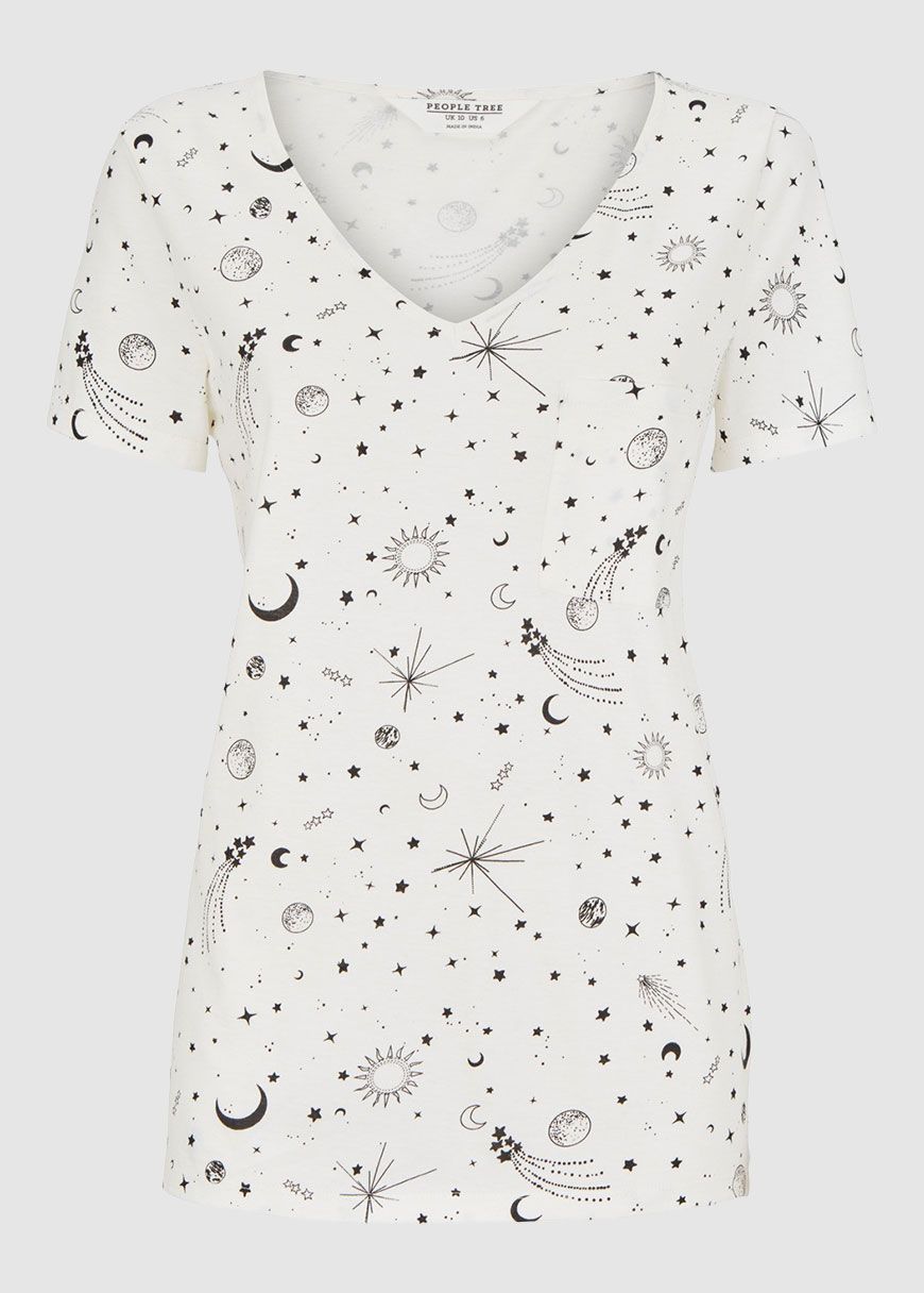 Stars Pyjama Tee Stars Pyjama Tee