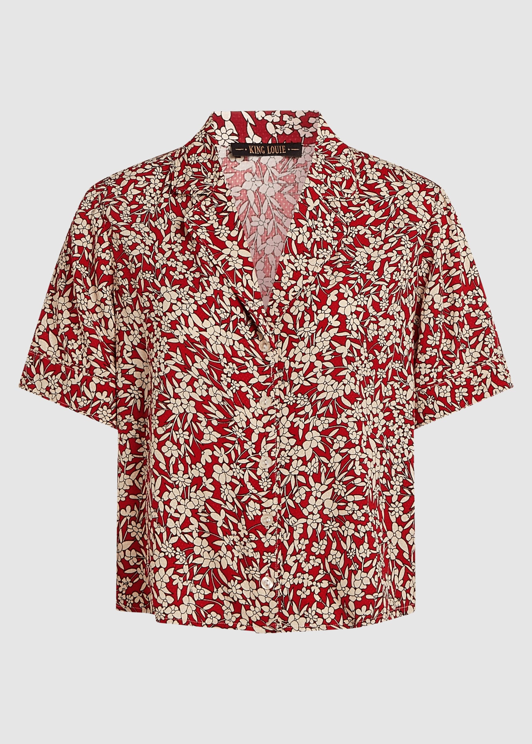 Elsie Blouse Paradis Chili Red