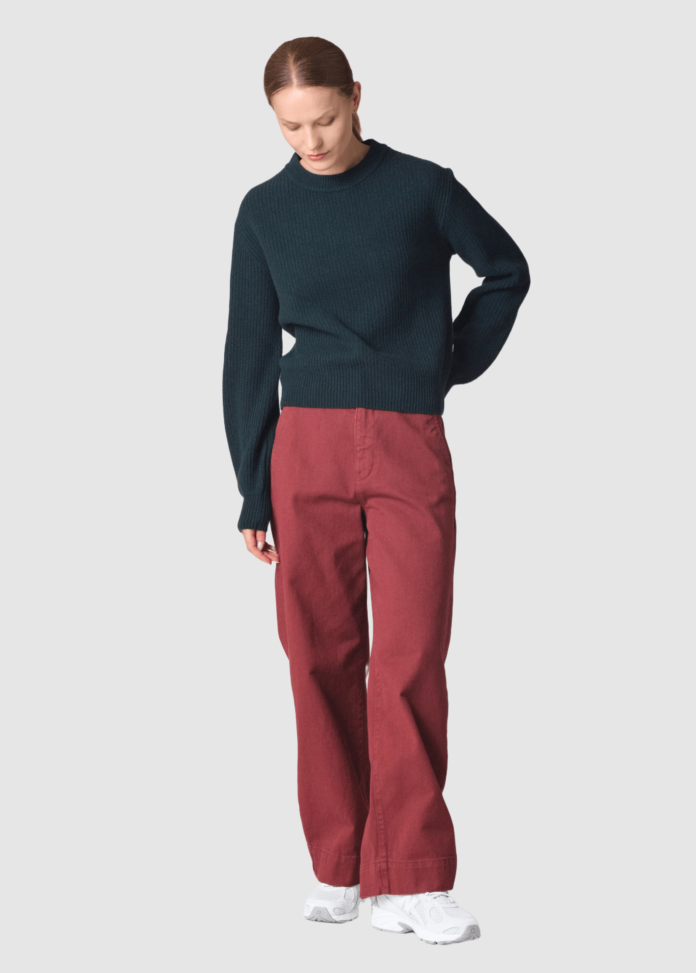 Gerda Knit Moss Green