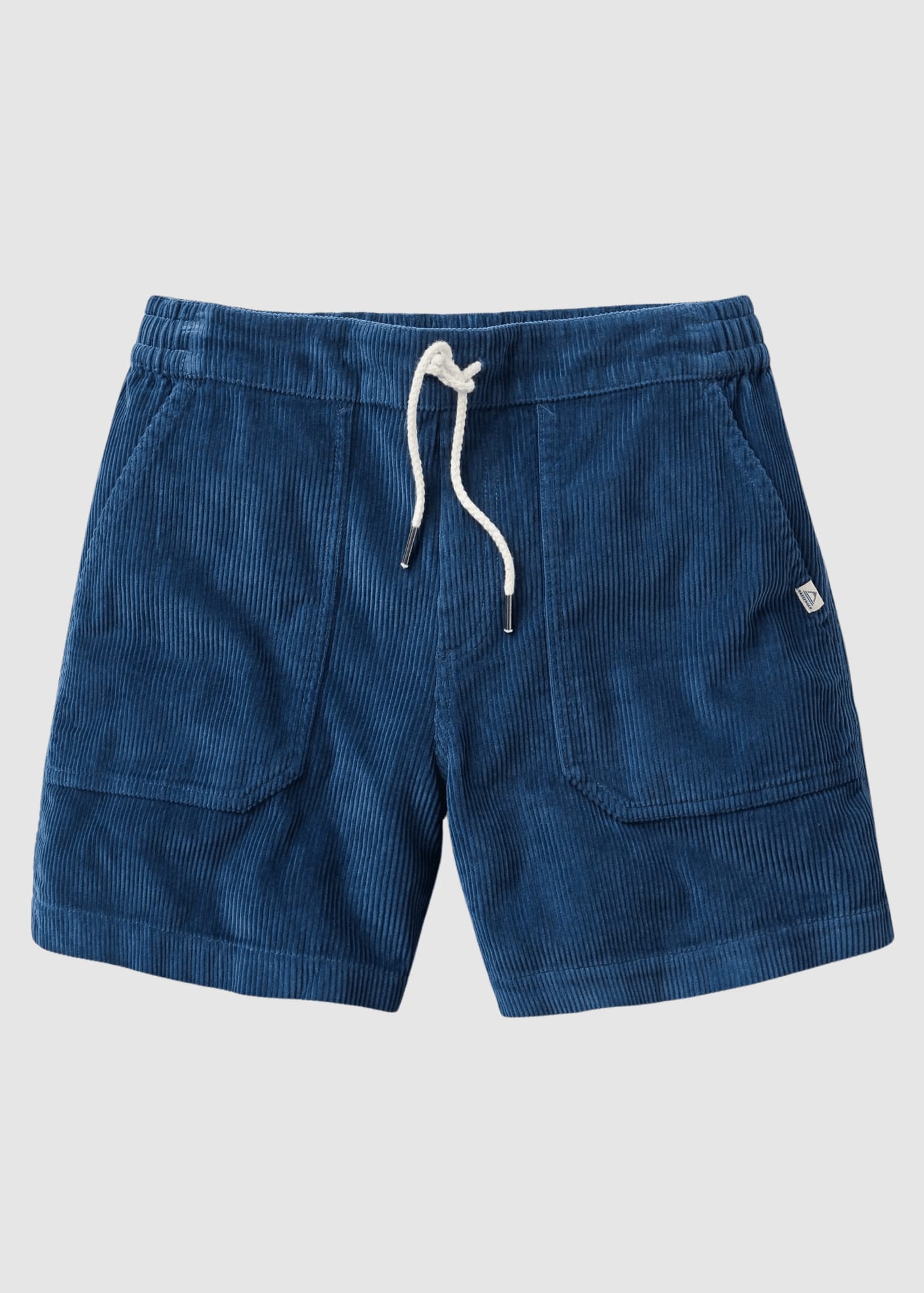 Avian Organic Cord Short 2.0 Dark Denim