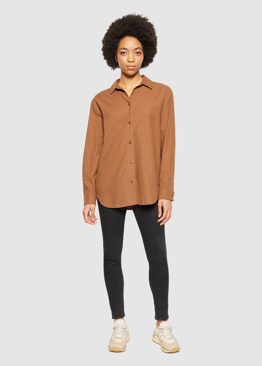 Loose Flannel Long Sleeved Shirt Loose Flannel Long Sleeved Shirt