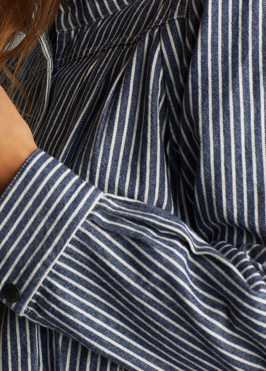 Jacket Ljungby Work Stripe Jacket Ljungby Work Stripe