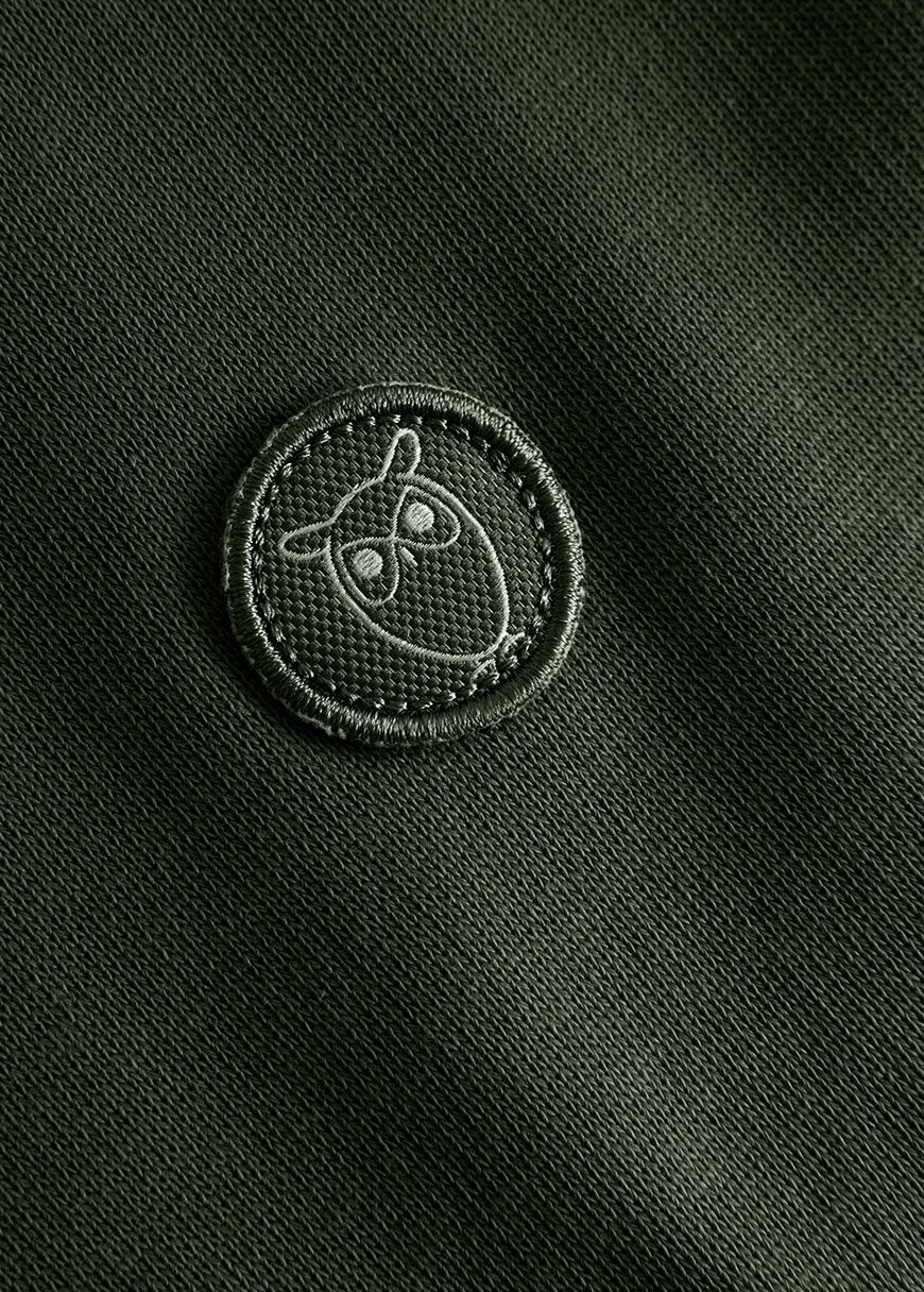 Basic Hood Badge Sweat Basic Hood Badge Sweat