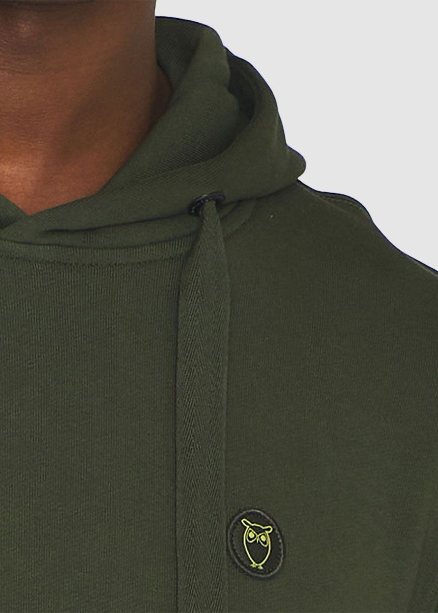 Basic Hood Badge Sweat Basic Hood Badge Sweat