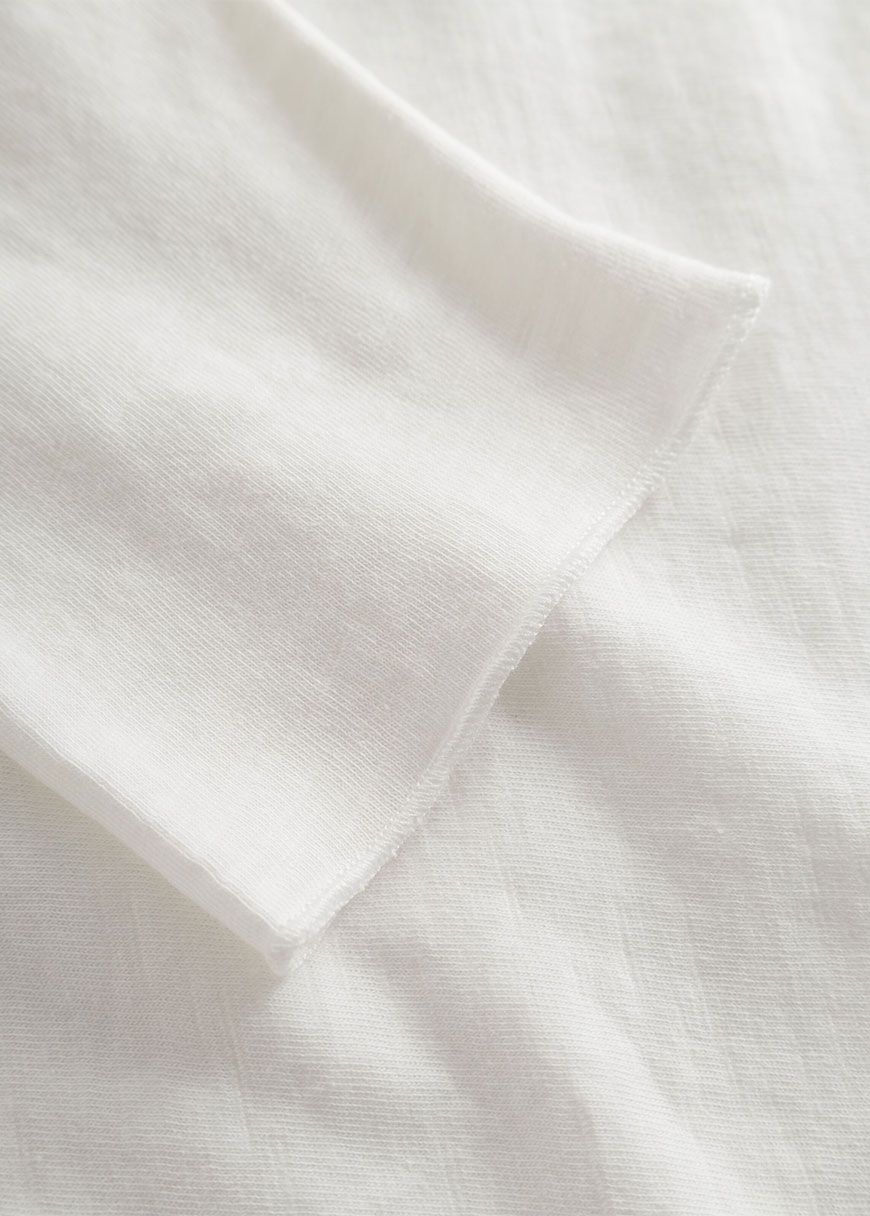 Slub Long Sleeved Tee Slub Long Sleeved Tee