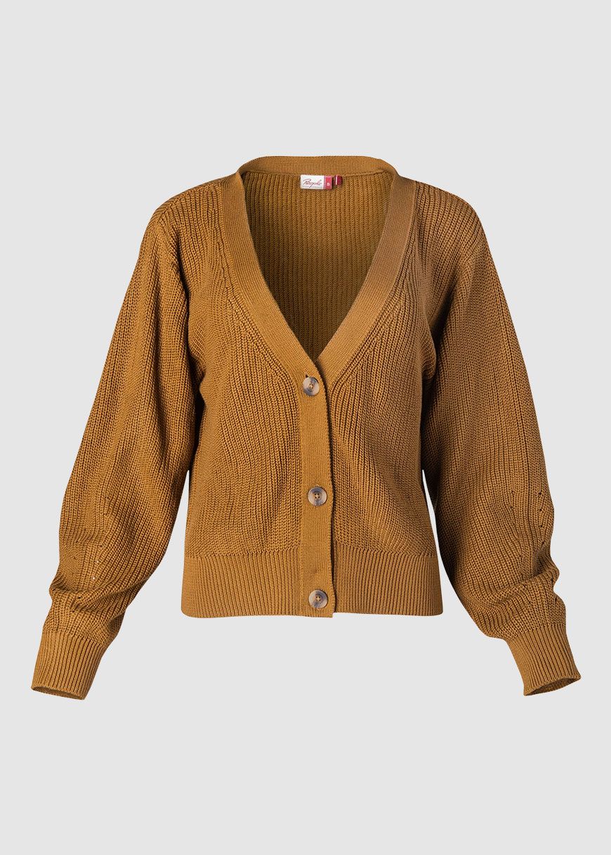 Rippstrick Strickjacke Rippstrick Strickjacke