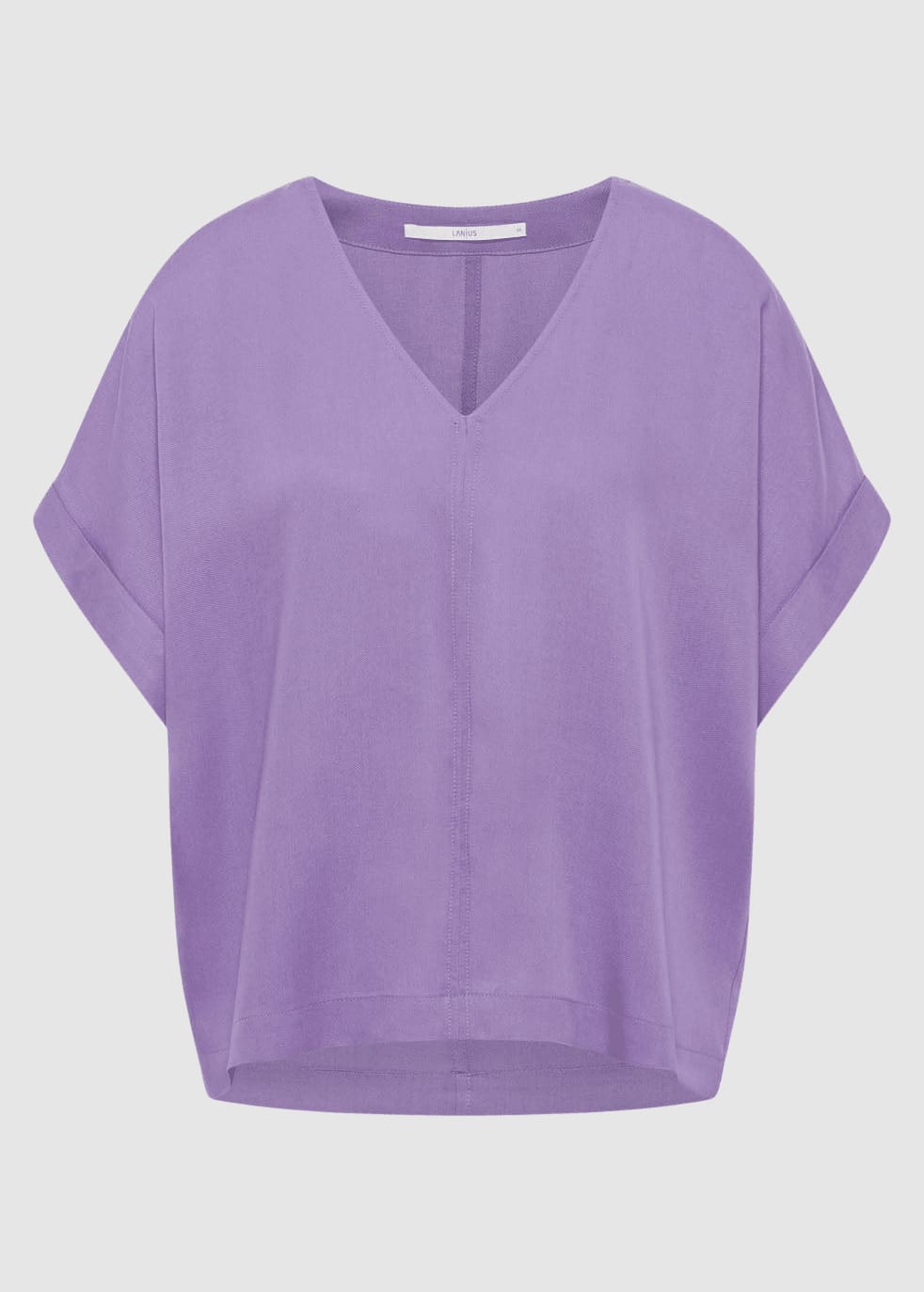 Blusenshirt Aus Tencel Purple Haze