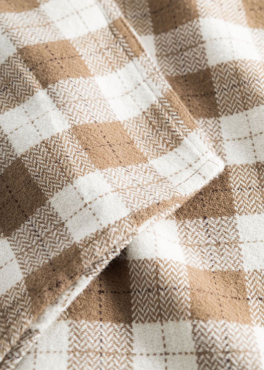 Loose Fit Checkered Shirt Loose Fit Checkered Shirt