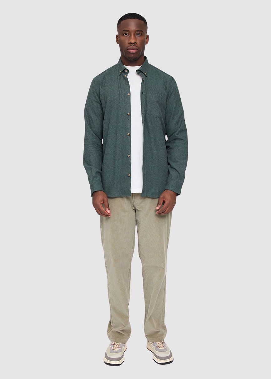 Melange Flannel Shirt