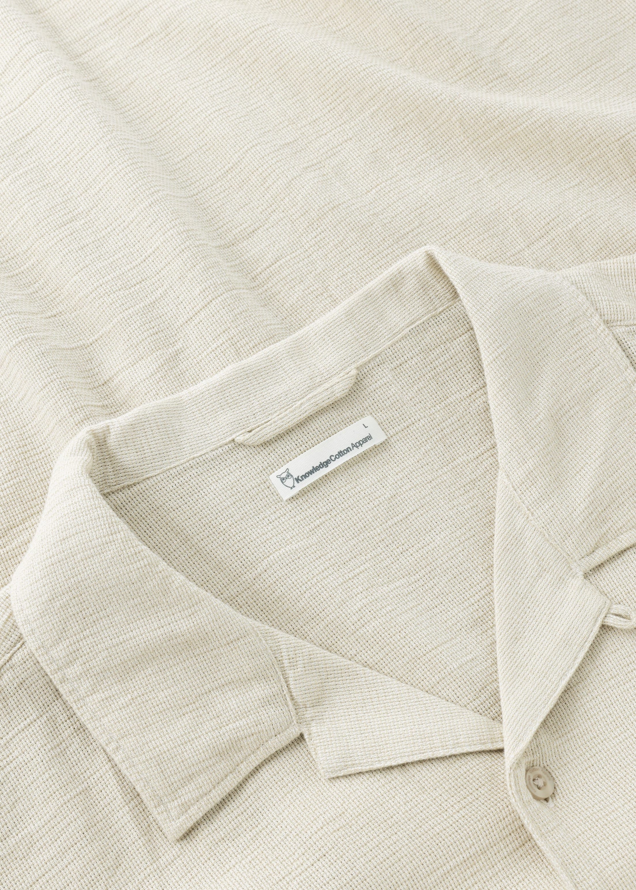 Relaxed Short Sleeve Shirt Twill