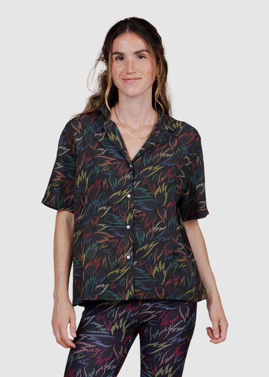 Flames Aloha Blouse Flames Aloha Blouse