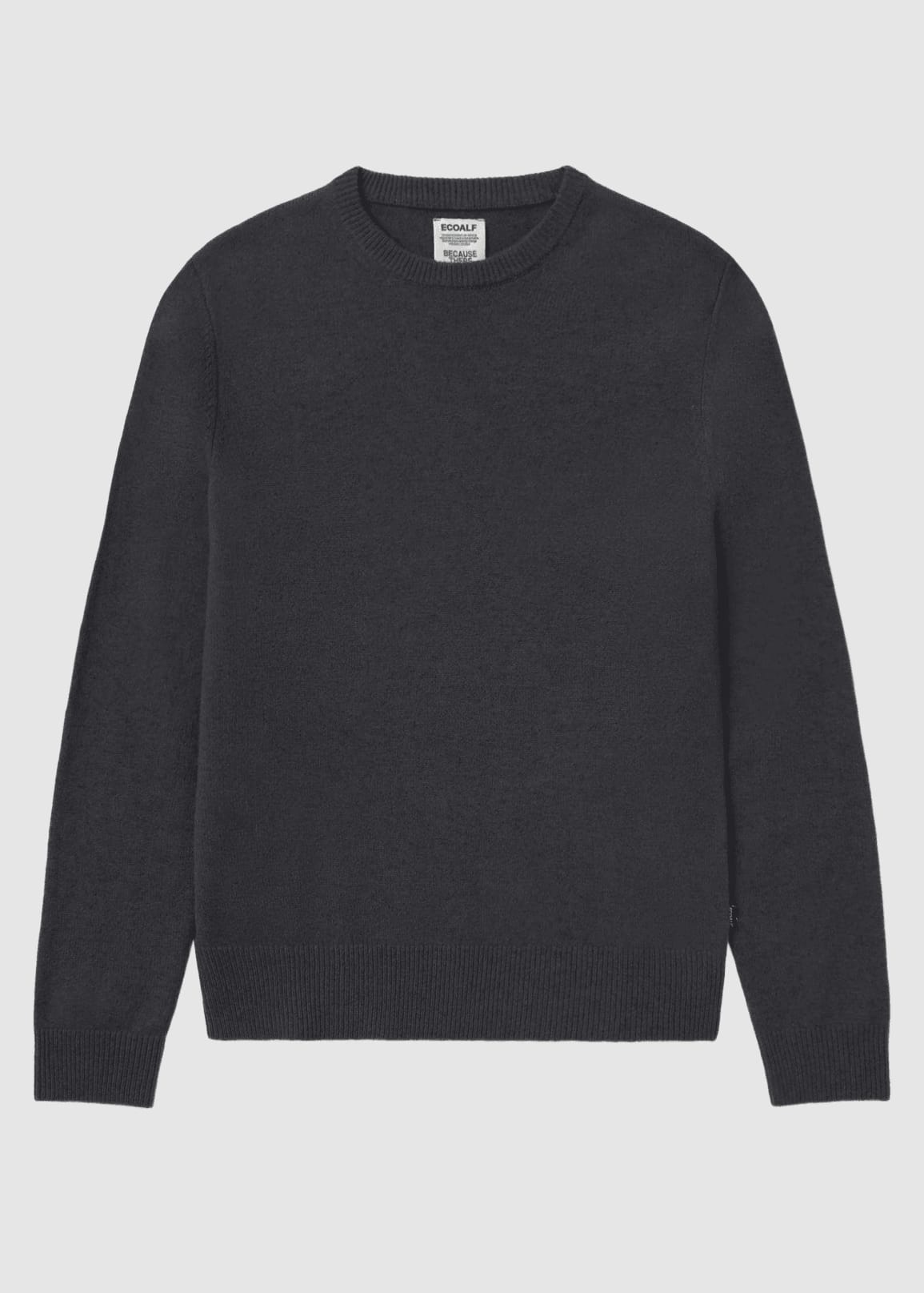 Laguna With Tag Knit Man Dark Grey Melange