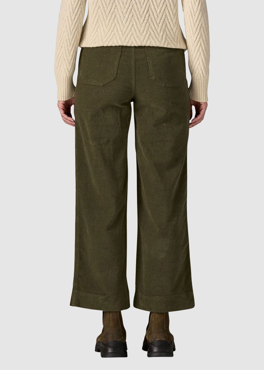 W's Wide Leg Cord Pants