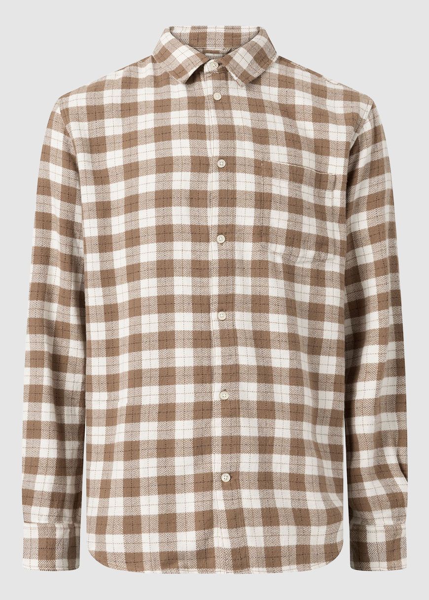 Loose Fit Checkered Shirt Loose Fit Checkered Shirt