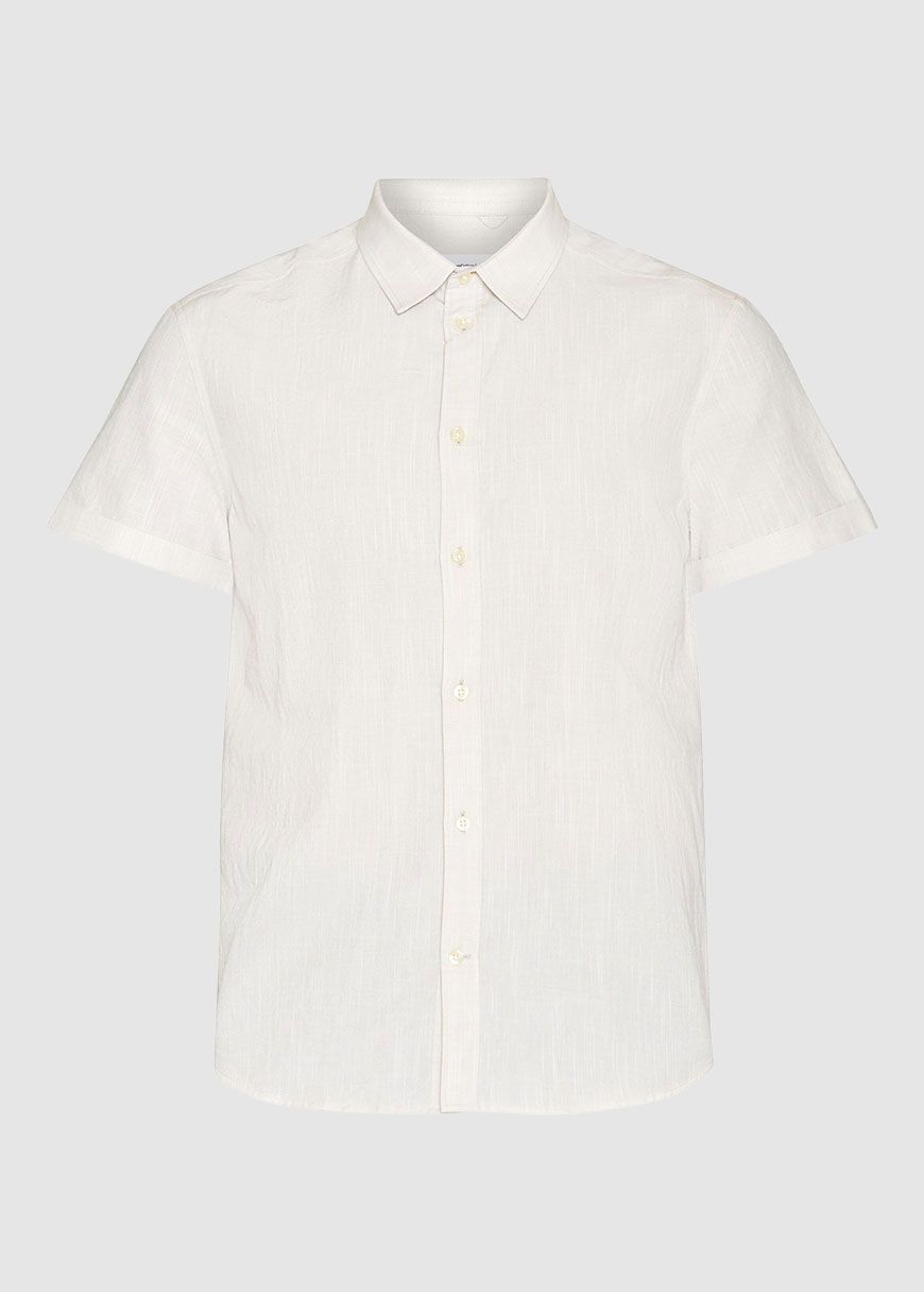 Regular Linen Short Sleeve Shirt