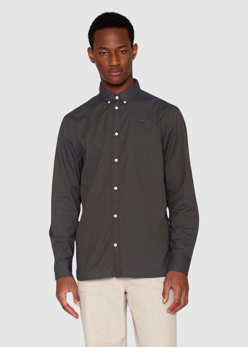 Costom Tailored Fit Small Owl Oxford Shirt