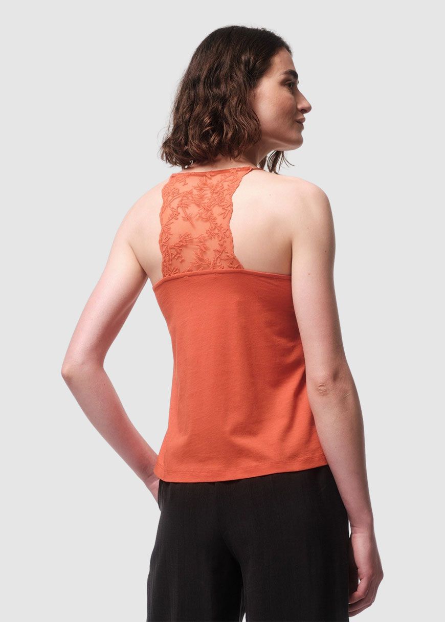 Top mit Spitze Top mit Spitze