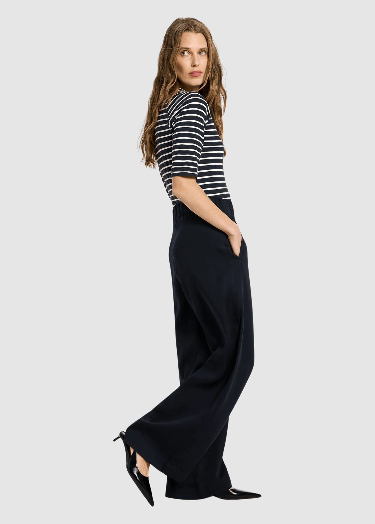 Hose Mit Weitem Bein Midnight Hose Mit Weitem Bein Midnight
