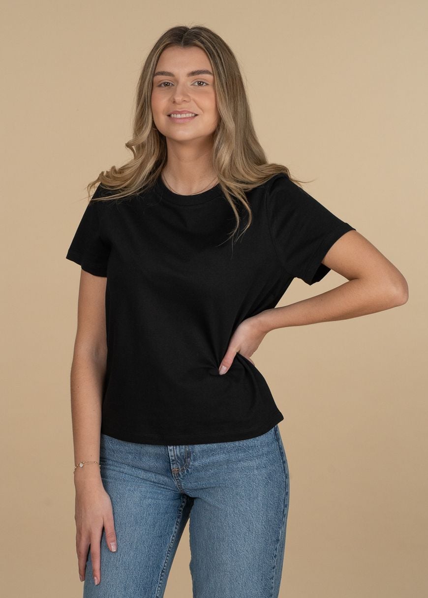 GXB-STTW172-BLACK-05.jpg Classic T-Shirt Woman Black