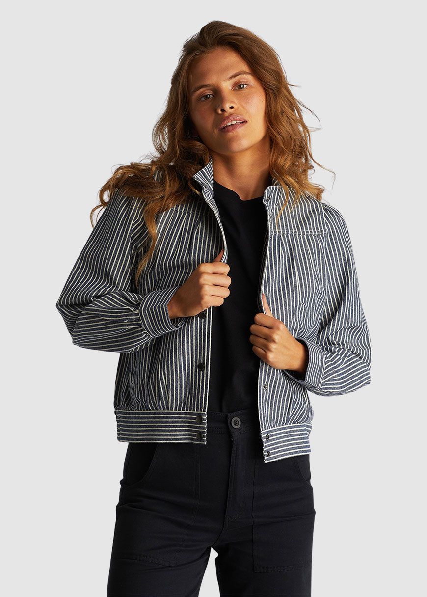 Jacket Ljungby Work Stripe Jacket Ljungby Work Stripe