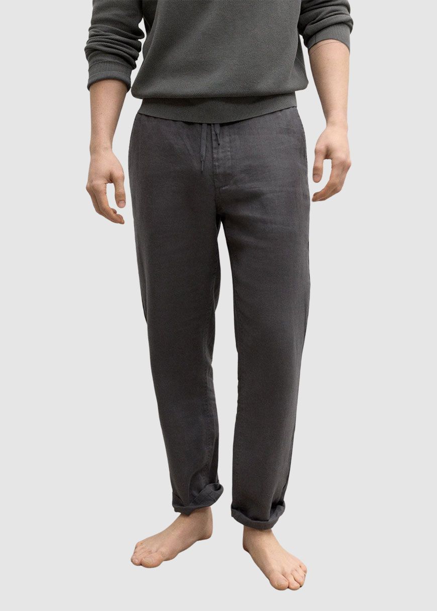 Ethicaalf Linen Pants Man Ethicaalf Linen Pants Man