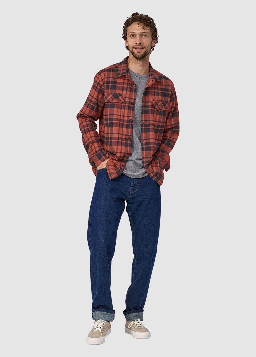 M's L/S Organic Cotton MW Fjord Flannel Shirt