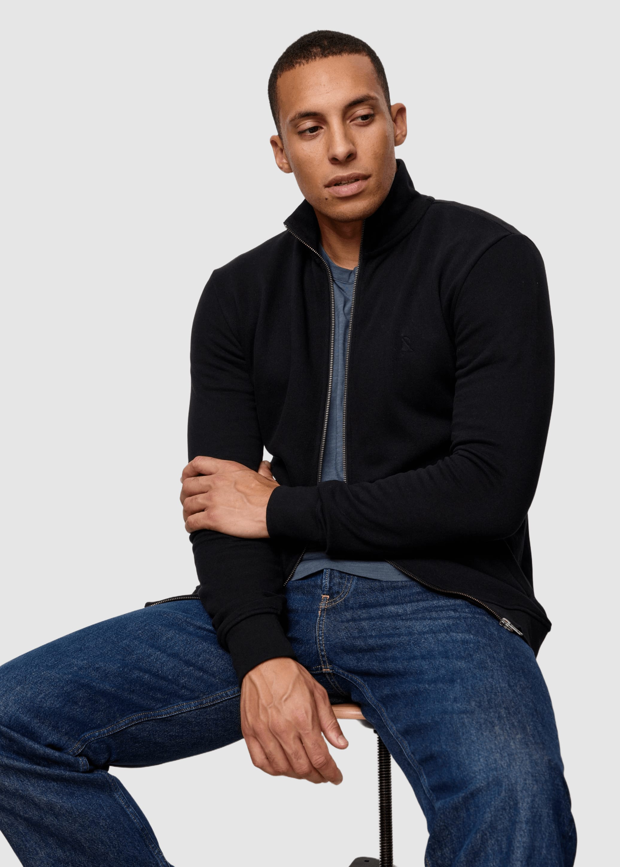 Sweatjacket Camphor Black