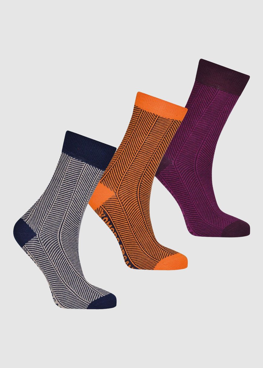 Herringbone Gift Box 3 Pair Herringbone Gift Box 3 Pair