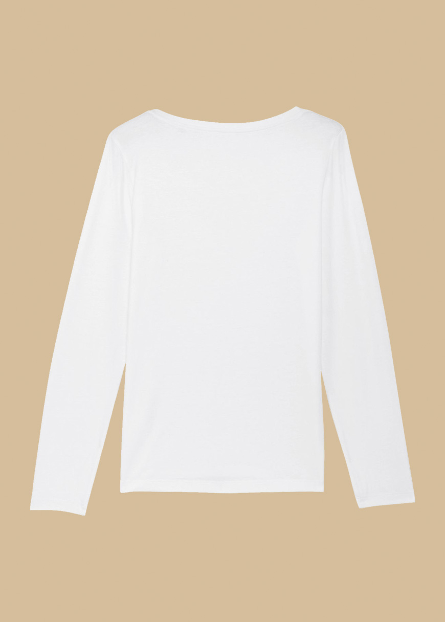 Longsleeve Woman White