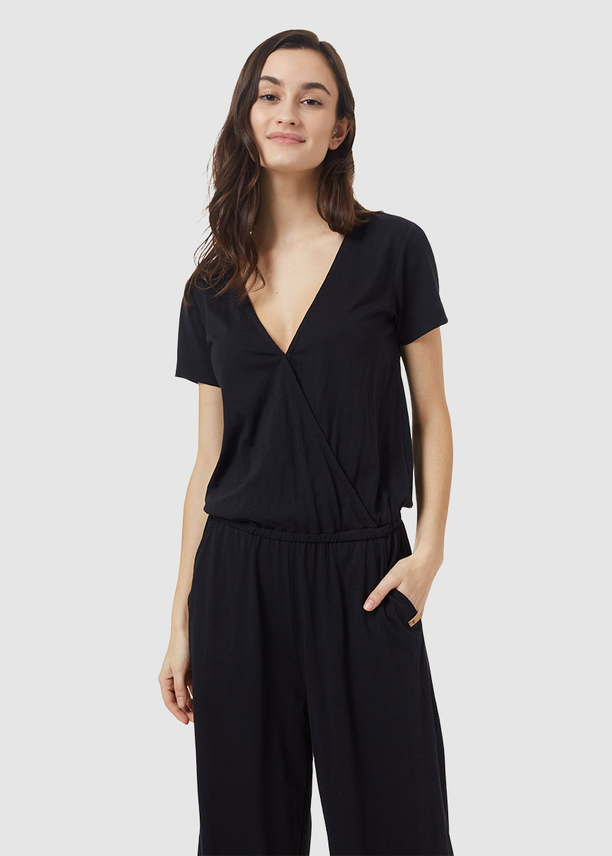 W Blakely Shortsleeve Knit Jumpsuit W Blakely Shortsleeve Knit Jumpsuit