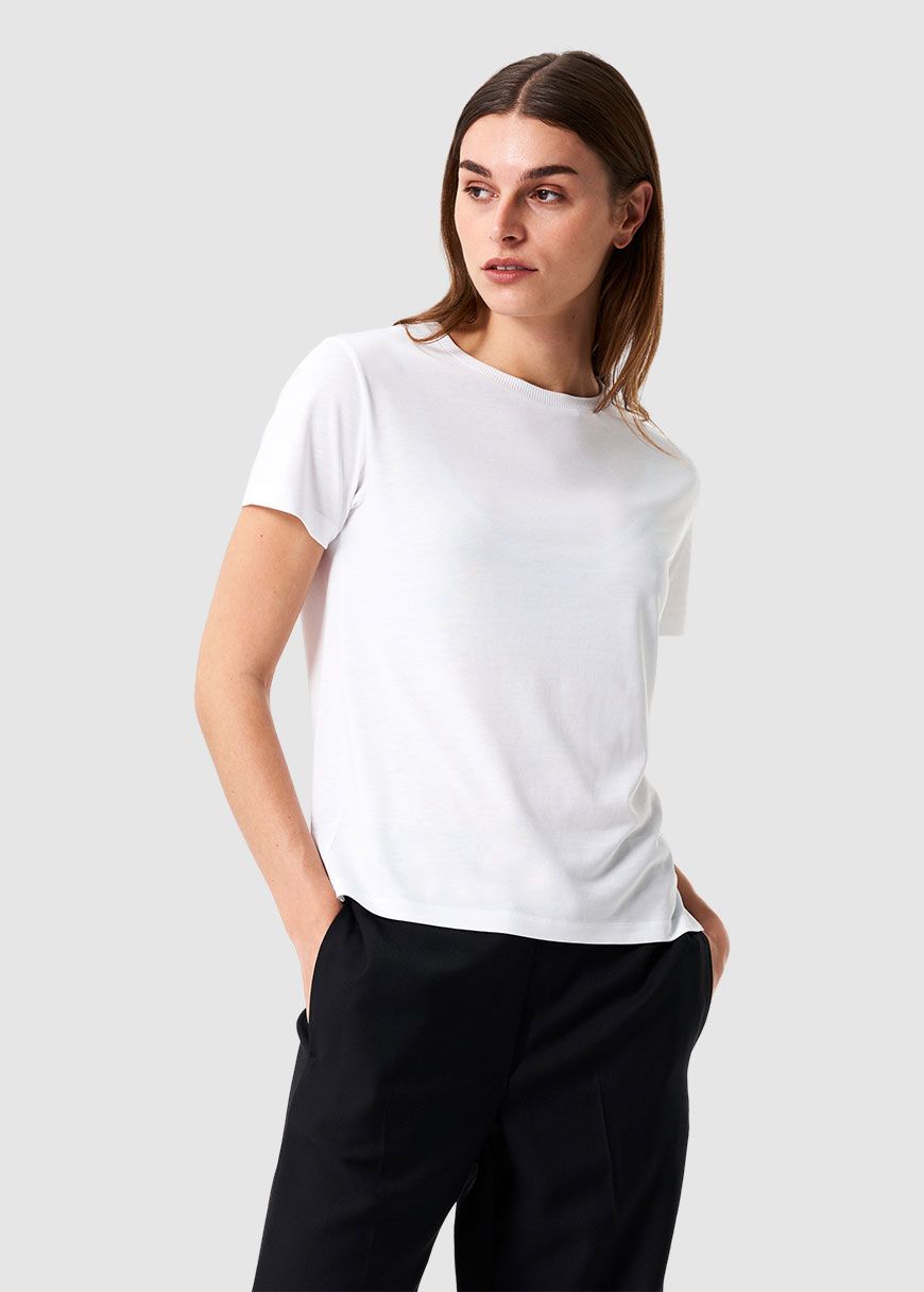 T-Shirt Tencel Cotton Women Tone